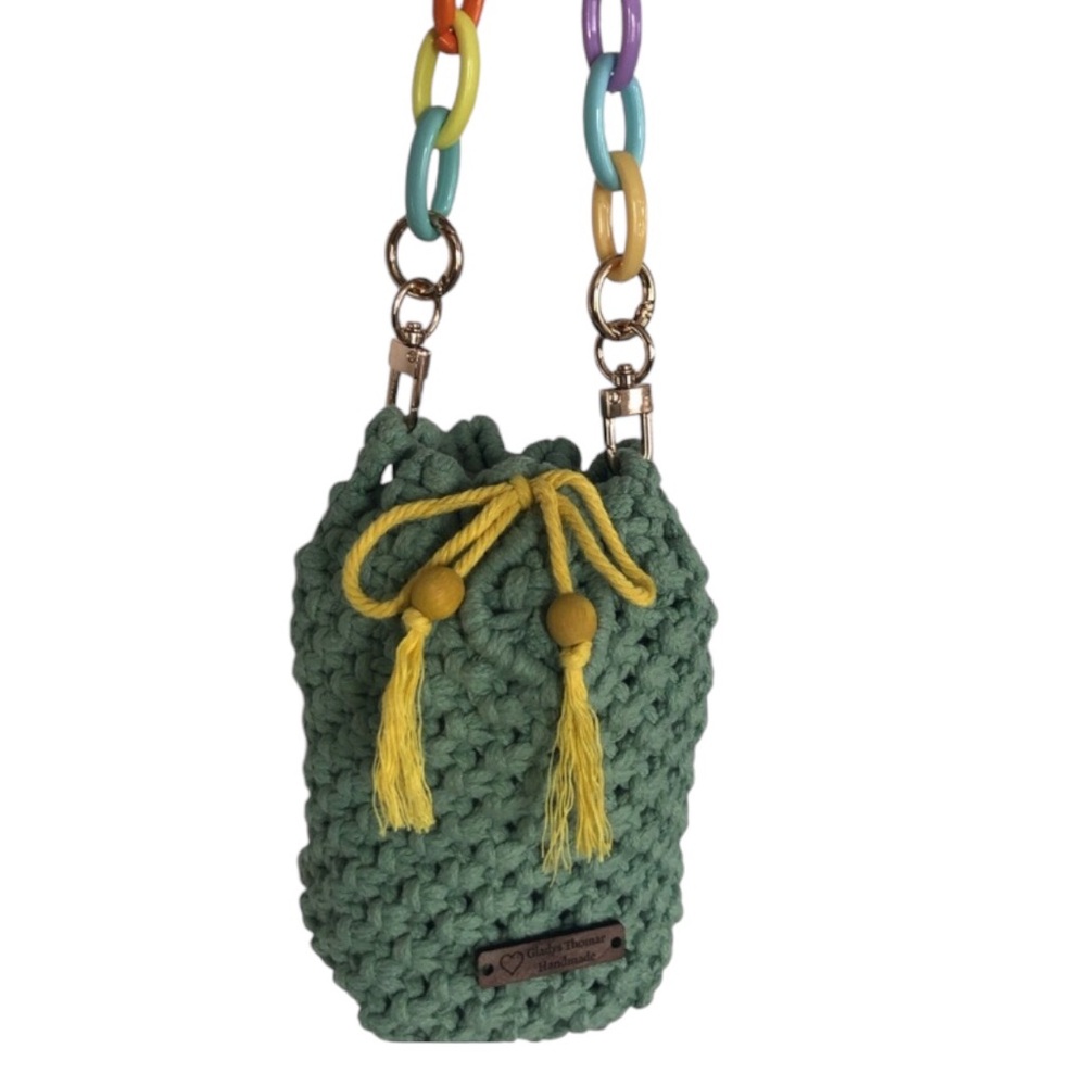 Handmade macrame bag cotton 100%